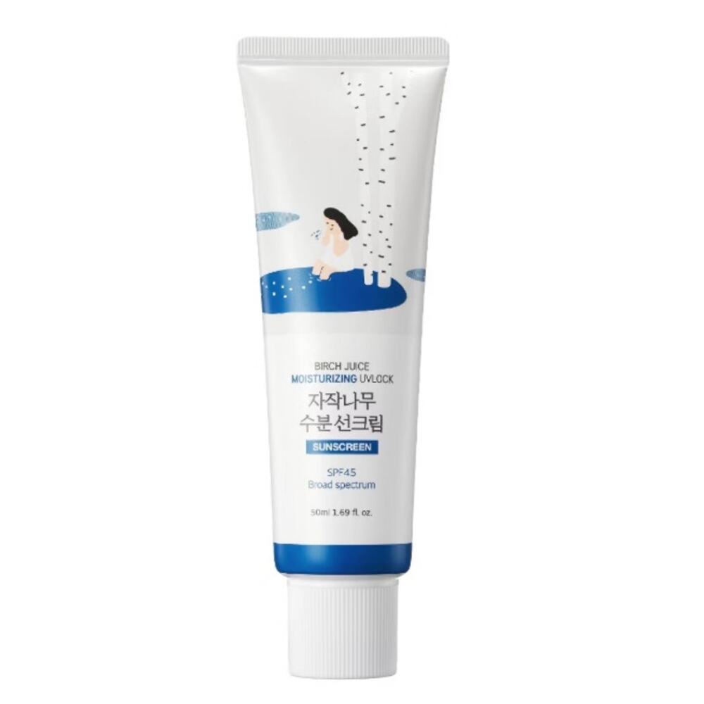 K-Care: Round Lab Birch Juice Moisturizing UV Lock Korean Sunscreen*SPF 45